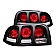 ANZO USA Tail Light Assembly 221020
