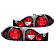 ANZO USA Tail Light Assembly 221041