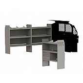 KargoMaster Van Storage System Kit 4000C