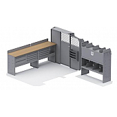 KargoMaster Van Storage System Kit 500MR