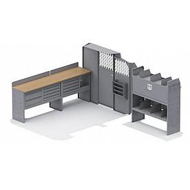 KargoMaster Van Storage System Kit 500MR