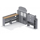 KargoMaster Van Storage System Kit 50NVH