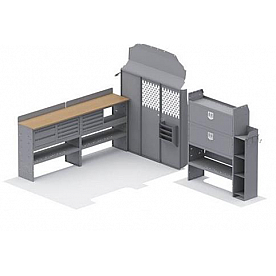 KargoMaster Van Storage System Kit 50NVH