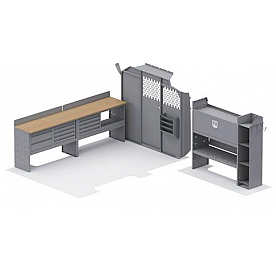 KargoMaster Van Storage System Kit 50NVL