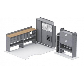KargoMaster Van Storage System Kit 50PMS