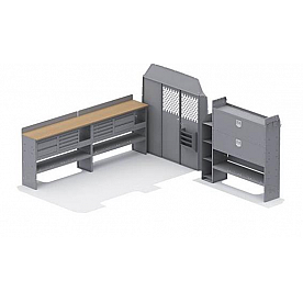 KargoMaster Van Storage System Kit 50SPL