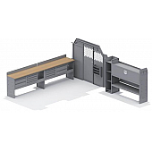 KargoMaster Van Storage System Kit 50TLL