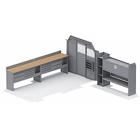 KargoMaster Van Storage System Kit 50TLL