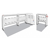 Weather Guard (Werner) Van Storage System Kit 6008110L