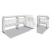 Weather Guard (Werner) Van Storage System Kit 6008110R