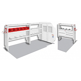 Weather Guard (Werner) Van Storage System Kit 6008111R