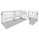 Weather Guard (Werner) Van Storage System Kit 6008112L