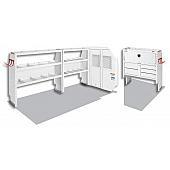 Weather Guard (Werner) Van Storage System Kit 6008112R