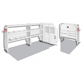Weather Guard (Werner) Van Storage System Kit 6008112R