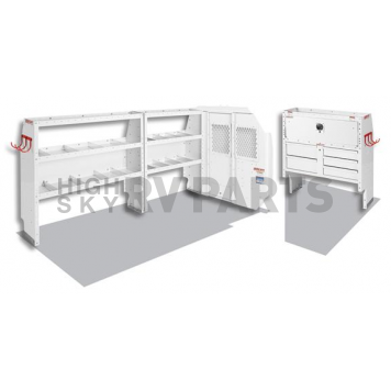 Weather Guard (Werner) Van Storage System Kit 6008112R