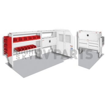 Weather Guard (Werner) Van Storage System Kit 6008114R