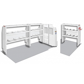 Weather Guard (Werner) Van Storage System Kit 6008120R