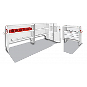 Weather Guard (Werner) Van Storage System Kit 6008121L
