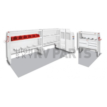 Weather Guard (Werner) Van Storage System Kit 6008121L