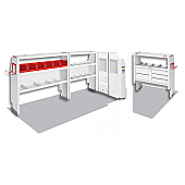 Weather Guard (Werner) Van Storage System Kit 6008121R