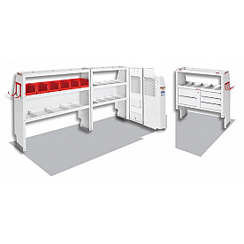 Weather Guard (Werner) Van Storage System Kit 6008121R