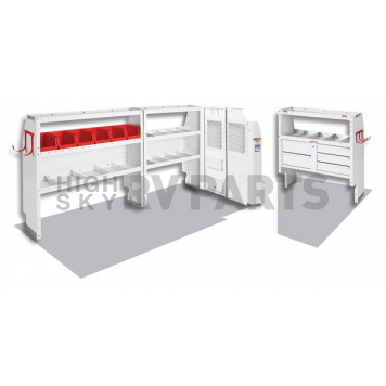 Weather Guard (Werner) Van Storage System Kit 6008121R