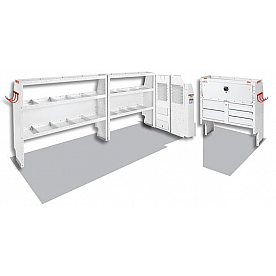 Weather Guard (Werner) Van Storage System Kit 6008122L