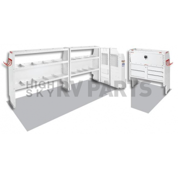Weather Guard (Werner) Van Storage System Kit 6008122L