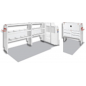 Weather Guard (Werner) Van Storage System Kit 6008122R