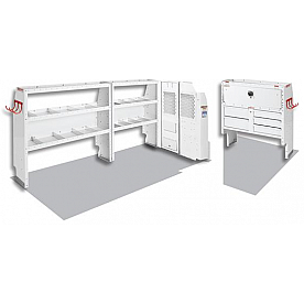 Weather Guard (Werner) Van Storage System Kit 6008122R