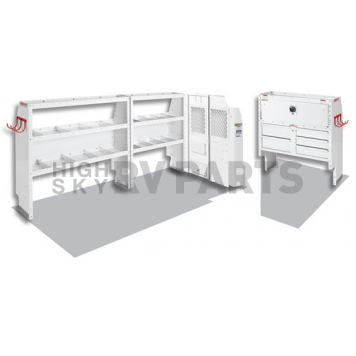 Weather Guard (Werner) Van Storage System Kit 6008122R