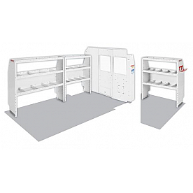 Weather Guard (Werner) Van Storage System Kit 6008130R