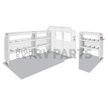 Weather Guard (Werner) Van Storage System Kit 6008130R