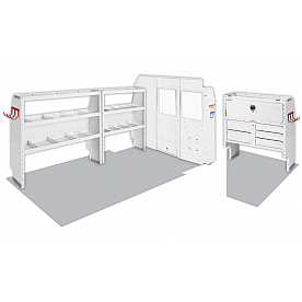 Weather Guard (Werner) Van Storage System Kit 6008132R