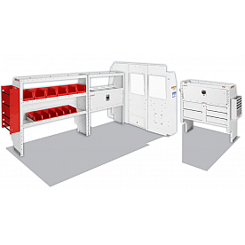 Weather Guard (Werner) Van Storage System Kit 6008134R