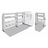 Weather Guard (Werner) Van Storage System Kit 6008210R