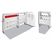 Weather Guard (Werner) Van Storage System Kit 6008211L