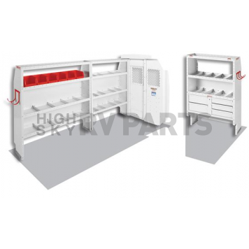 Weather Guard (Werner) Van Storage System Kit 6008211L