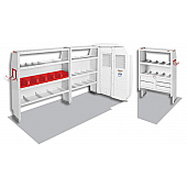 Weather Guard (Werner) Van Storage System Kit 6008211R