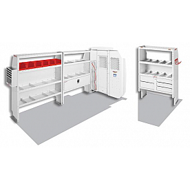 Weather Guard (Werner) Van Storage System Kit 6008213L