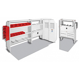 Weather Guard (Werner) Van Storage System Kit 6008214R