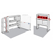 Weather Guard (Werner) Van Storage System Kit 6008323