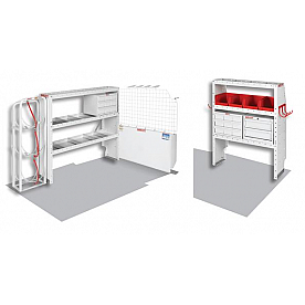 Weather Guard (Werner) Van Storage System Kit 6008323