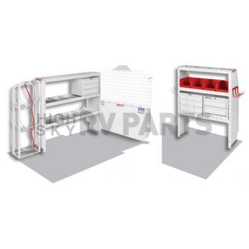 Weather Guard (Werner) Van Storage System Kit 6008343