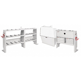 Weather Guard (Werner) Van Storage System Kit 6008352