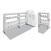 Weather Guard (Werner) Van Storage System Kit 6008410L