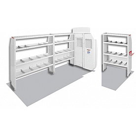 Weather Guard (Werner) Van Storage System Kit 6008410L