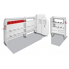 Weather Guard (Werner) Van Storage System Kit 6008411L