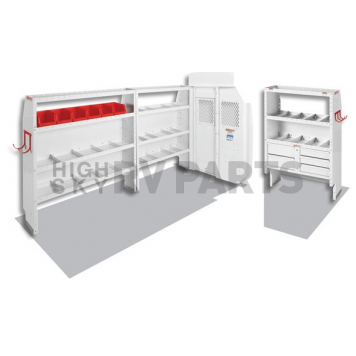 Weather Guard (Werner) Van Storage System Kit 6008411L