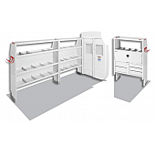 Weather Guard (Werner) Van Storage System Kit 6008412L